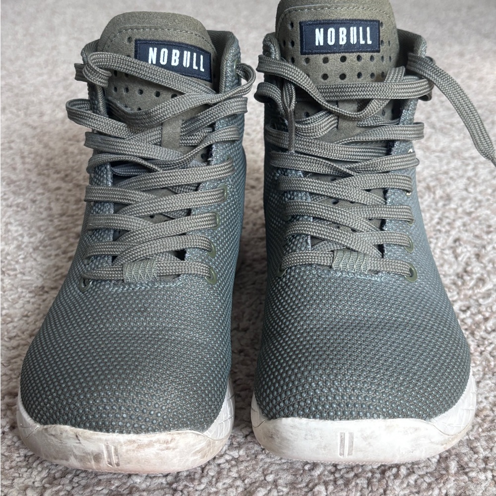 NOBULL Army Green High-Top Sneakers